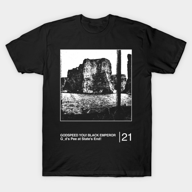 Godspeed You! Black Emperor / Minimalist Graphic Artwork Design T-Shirt by saudade